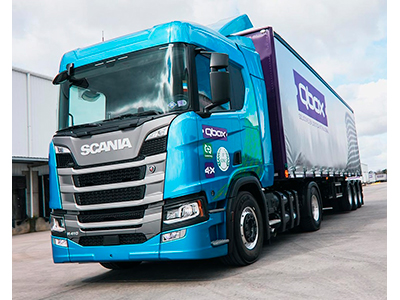 Scania entregó su primer camión a gas en Argentina